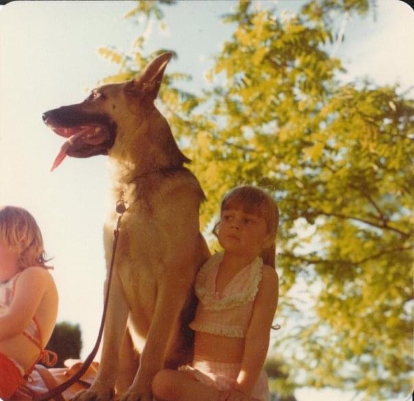Valorie with Rommel